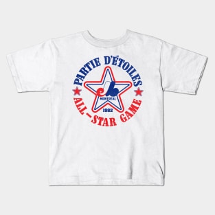 Defunct 80s Montreal Baseball All Star Kids T-Shirt